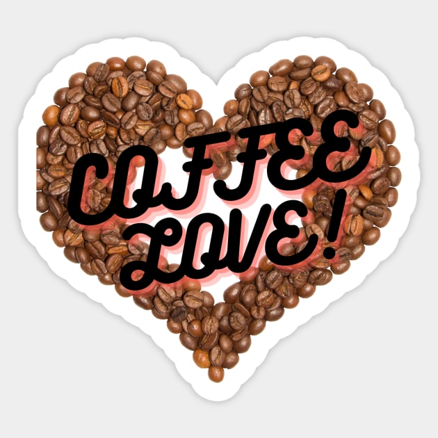 Coffee Love Sticker by Avivacreations